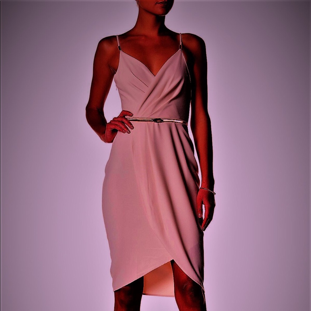 ✨Ark & Co. Surplice Belted Dress Size  M.